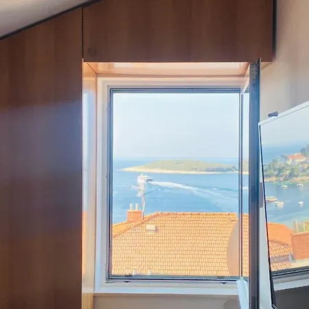 Sky View Of Hell Islands Daire Hvar Town